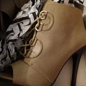 Women's Open Toe Boots